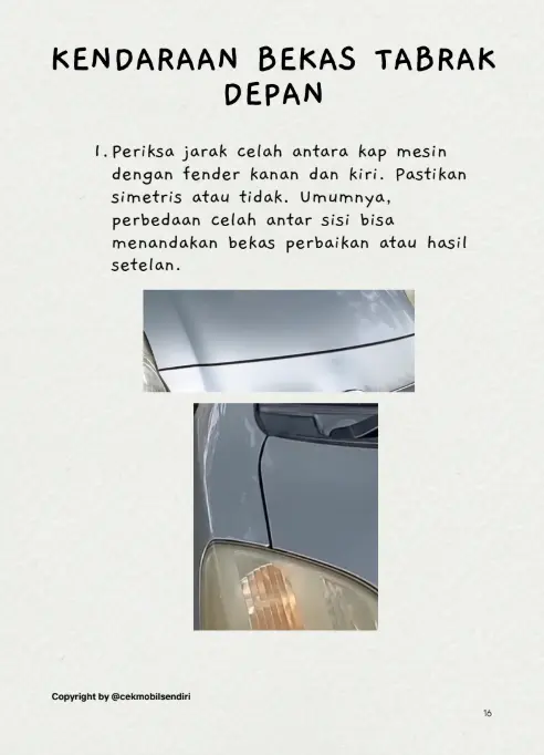 Preview Cara Mengenali Mobil Tabrakan